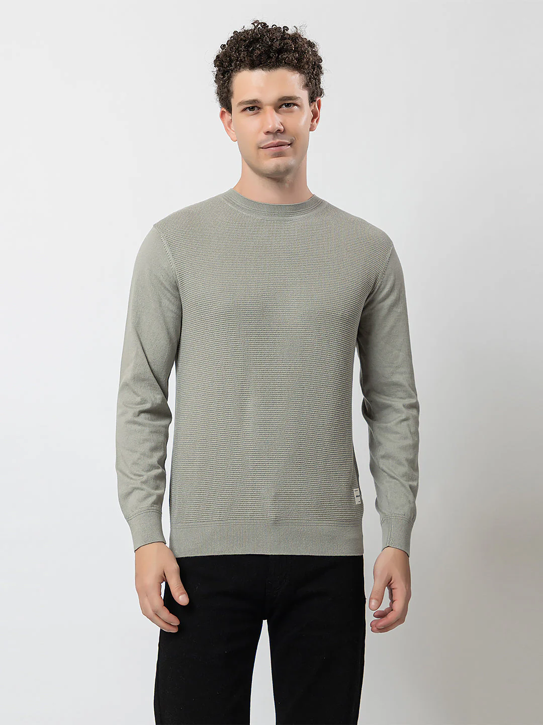 Men’s Simple Design Sweater - Image 2
