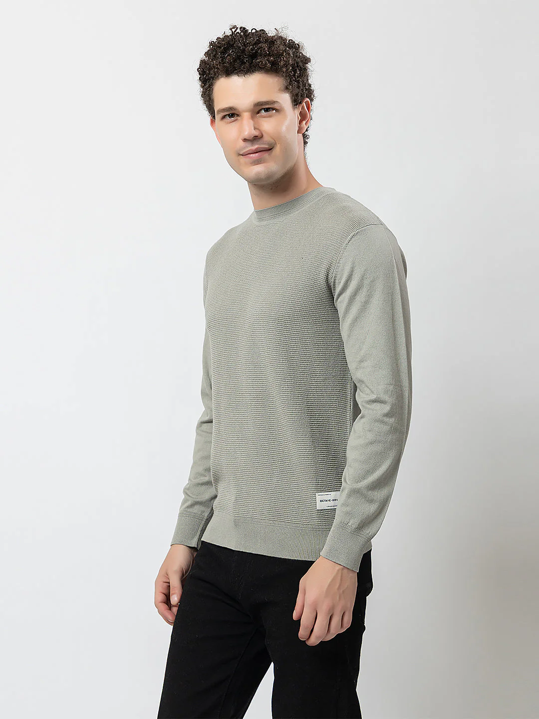 Men’s Simple Design Sweater - Image 3