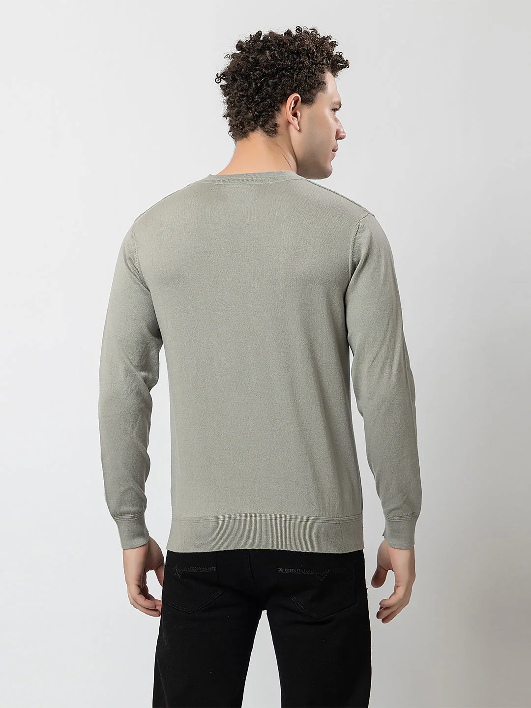 Men’s Simple Design Sweater - Image 4