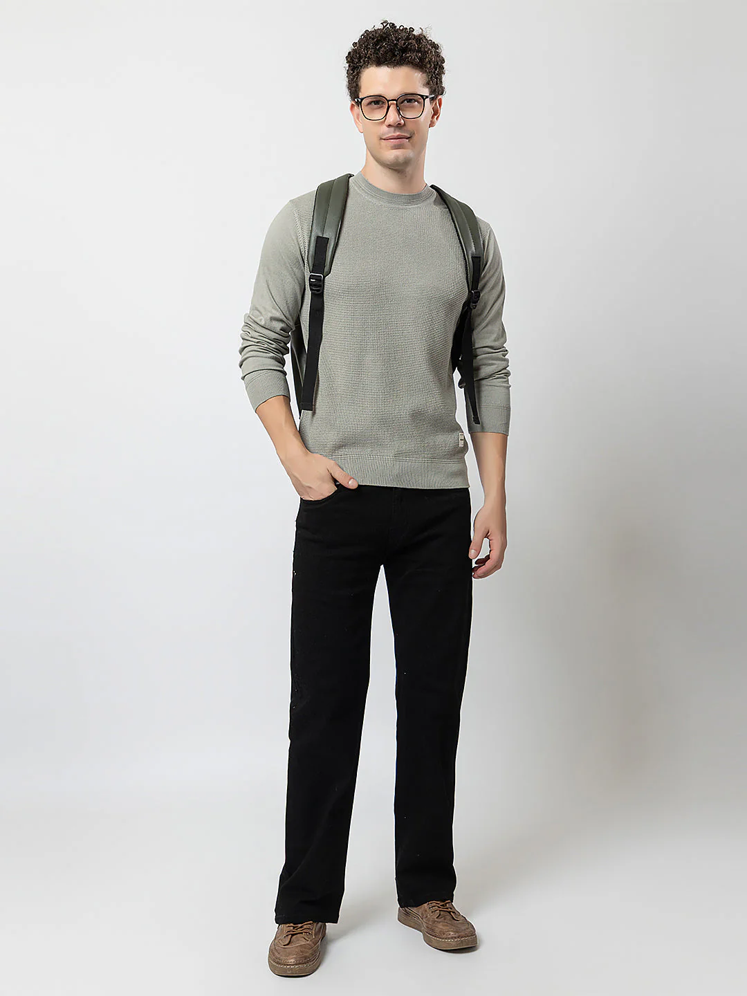 Men’s Simple Design Sweater - Image 7