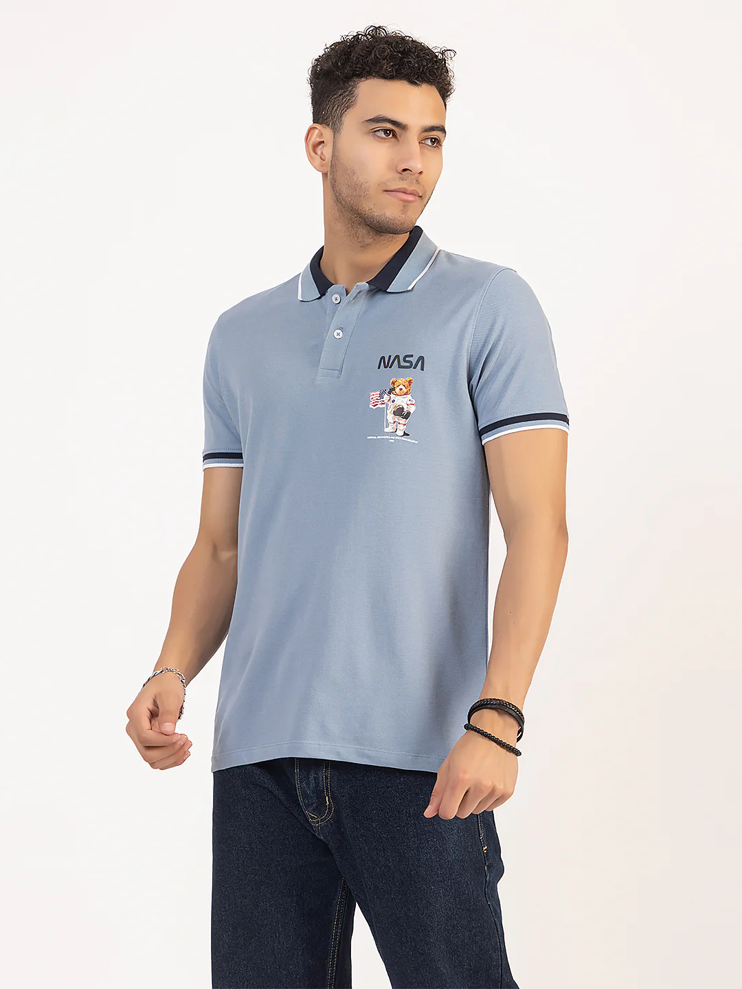 Men’s Slim Fit Polo T-Shirt - Image 4