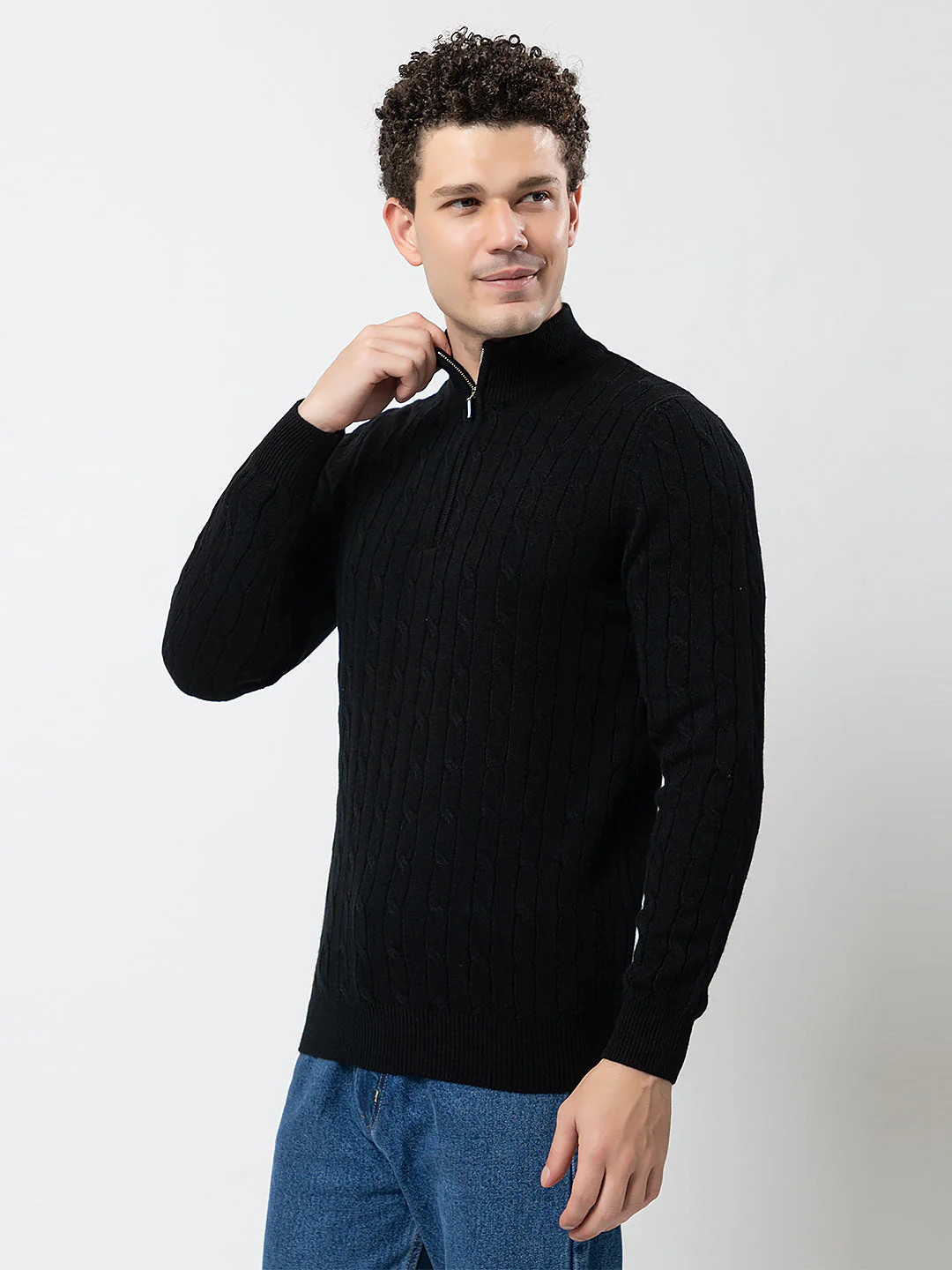 Men’s Soft Knit Sweater - Image 3