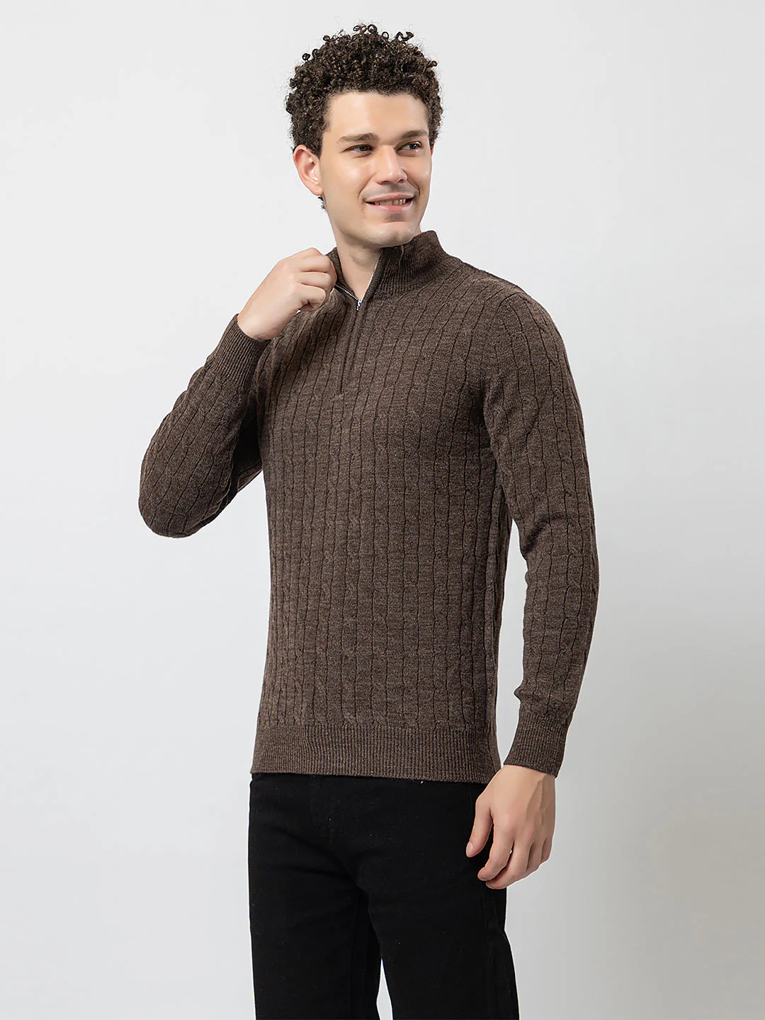 Men’s Soft Knit Sweater - Image 3