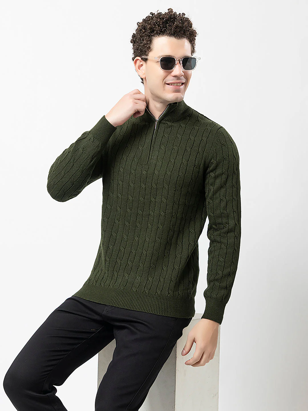 Men’s Soft Knit Sweater - Image 6