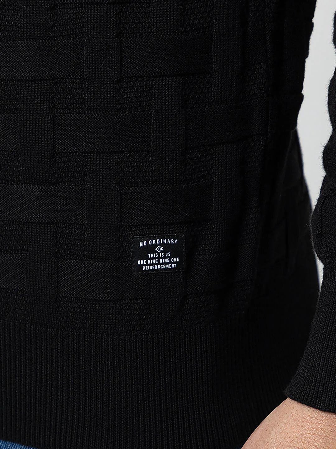 Men’s Solid Color Sweater - Image 5