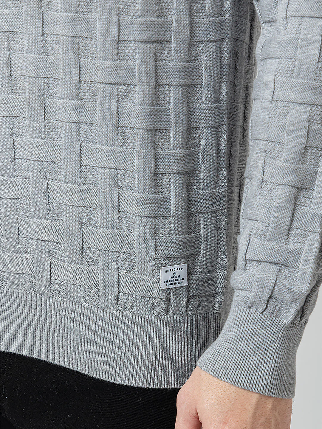 Men’s Solid Color Sweater - Image 6