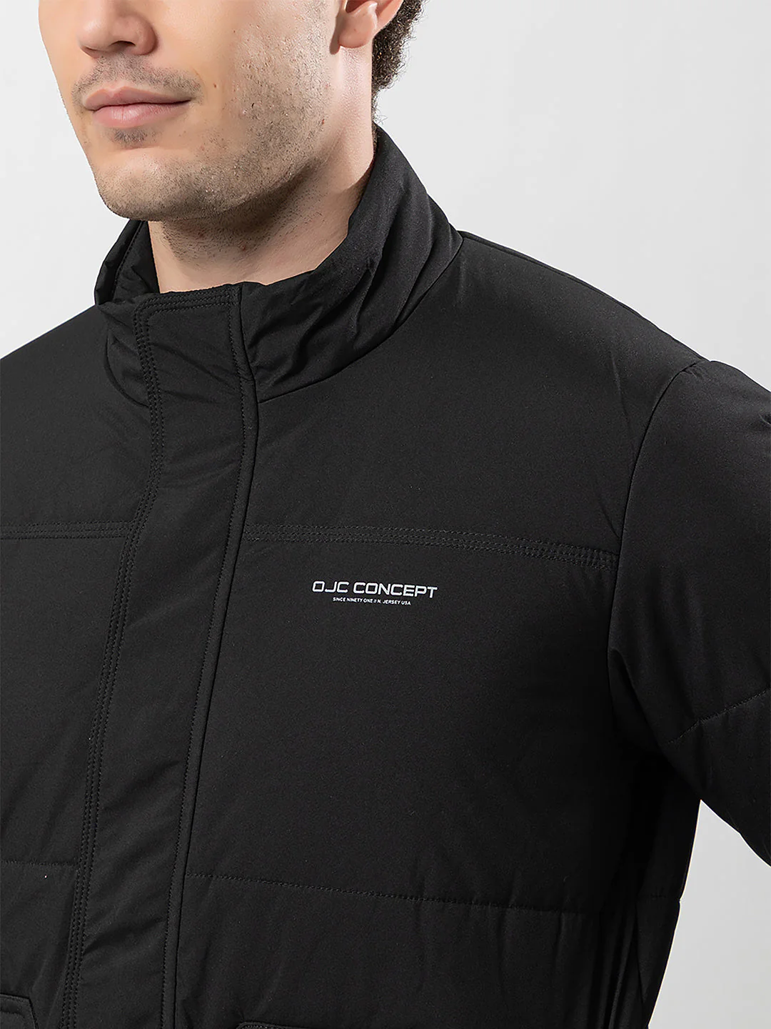 Men's Straight Biker Jacket - Image 6