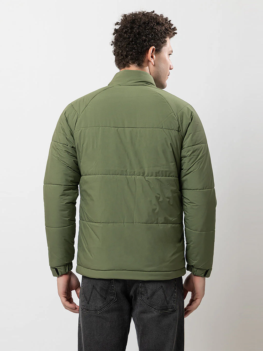 Men's Straight Biker Jacket - Image 4