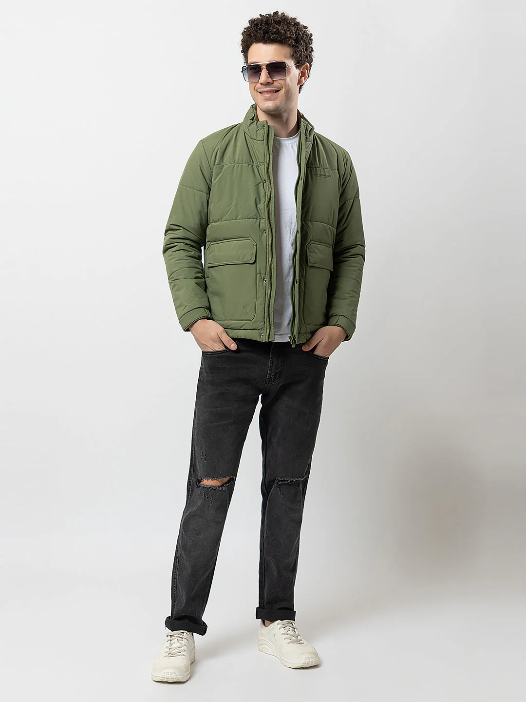 Men's Straight Biker Jacket - Image 7