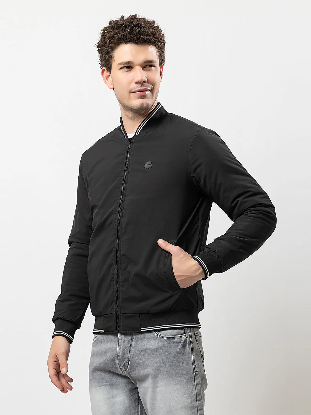 Men's Straight Zipper Jacket - Image 3
