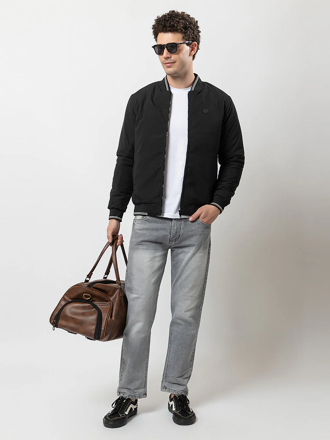 Men's Straight Zipper Jacket - Image 6