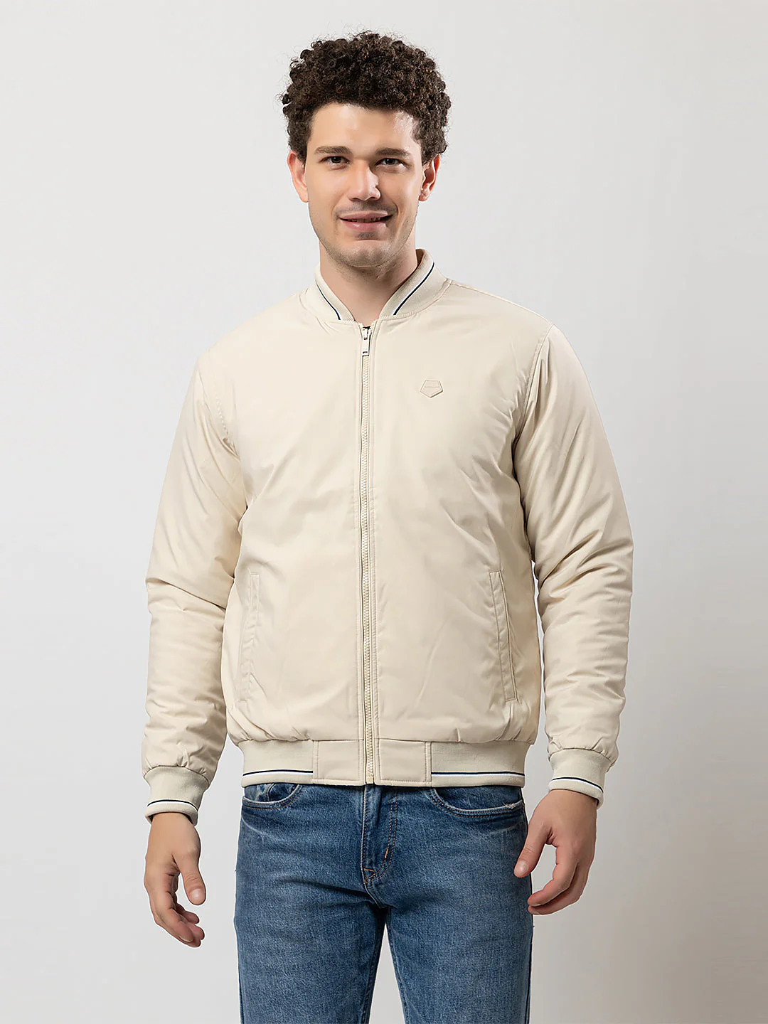 Men's Straight Zipper Jacket