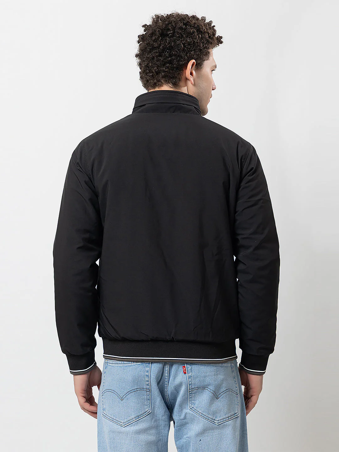 Men's Straight Zipper Jacket - Image 4
