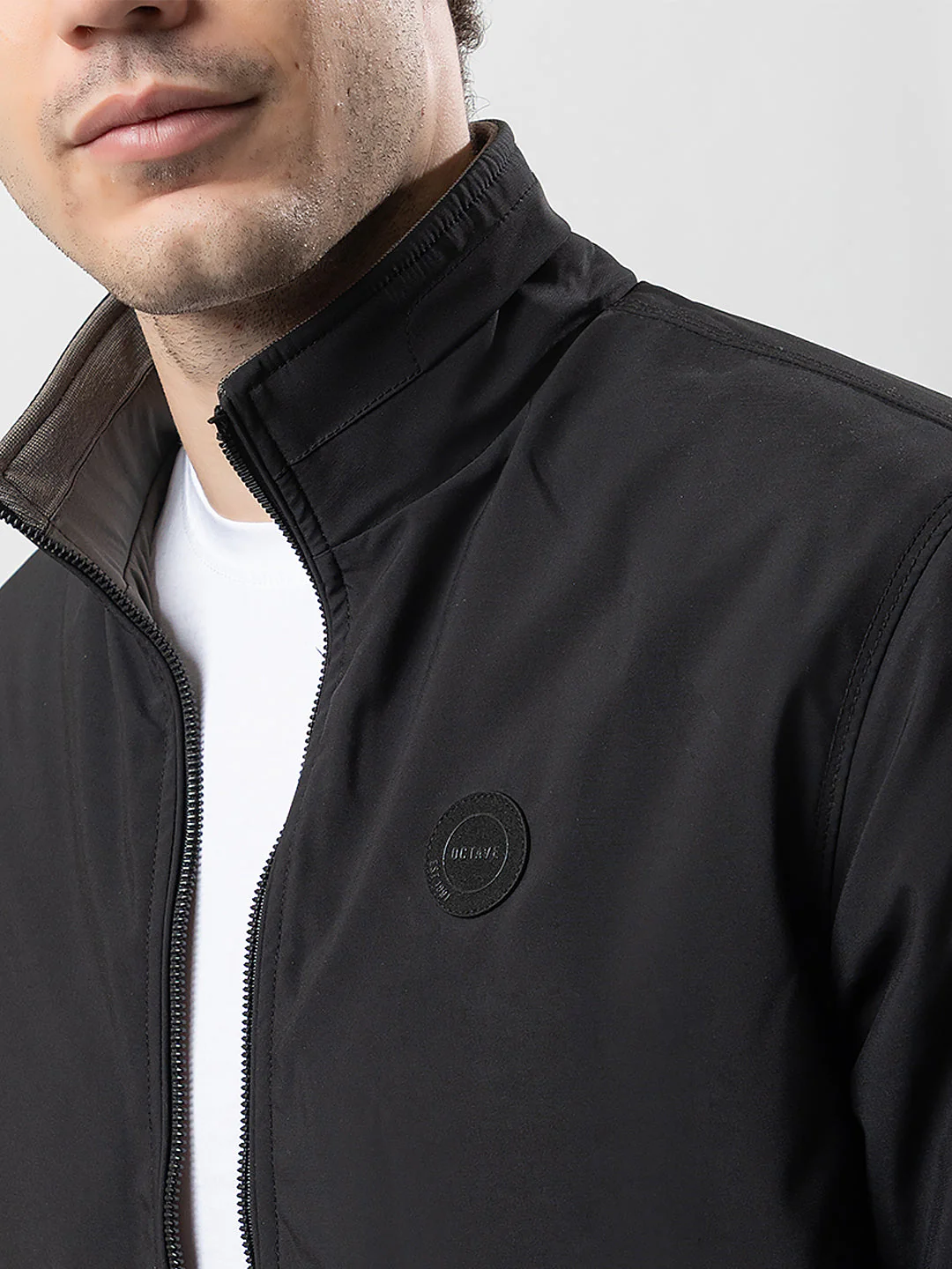 Men's Straight Zipper Jacket - Image 5