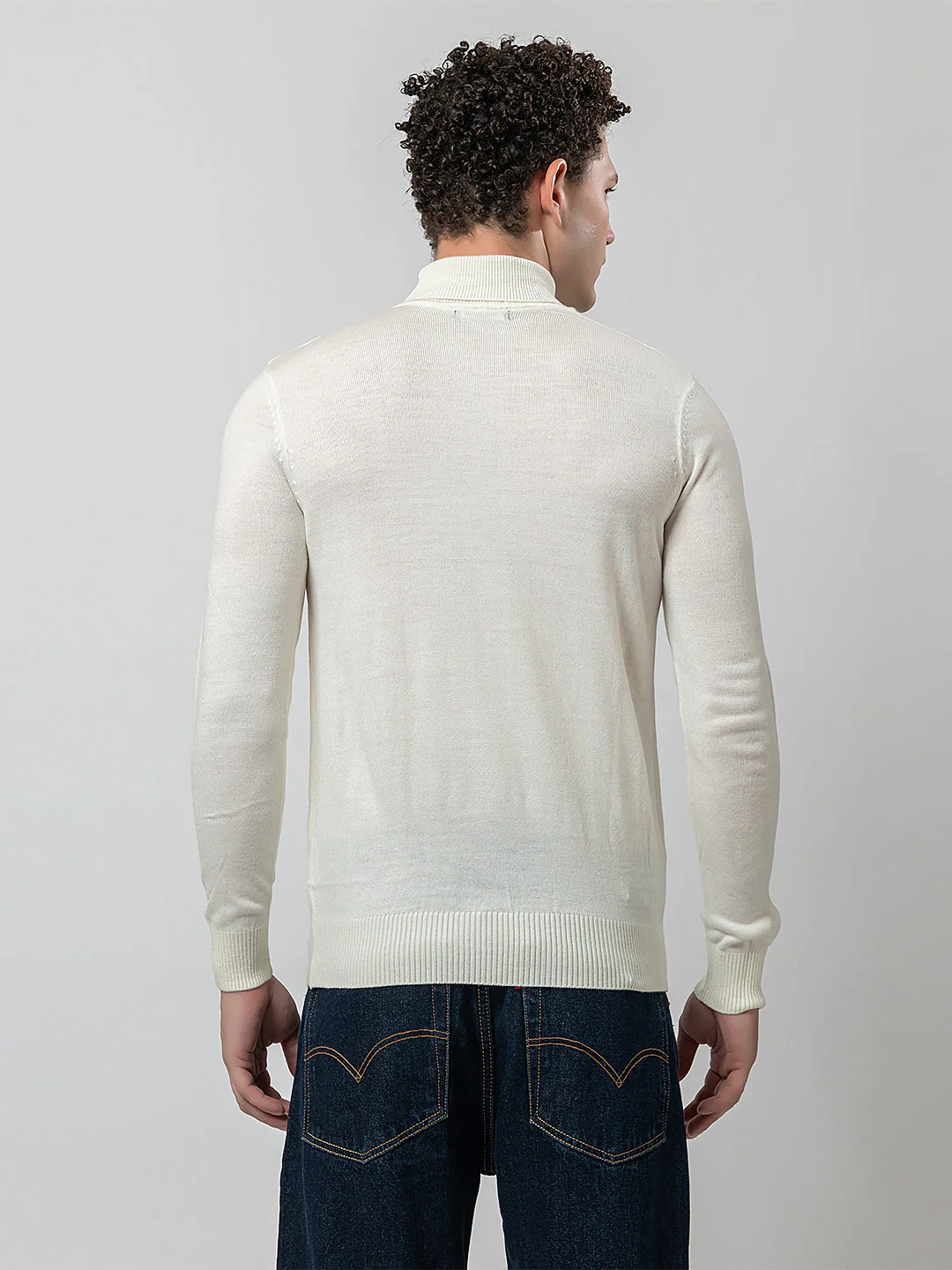 Men’s Stylish Winter Sweater - Image 4