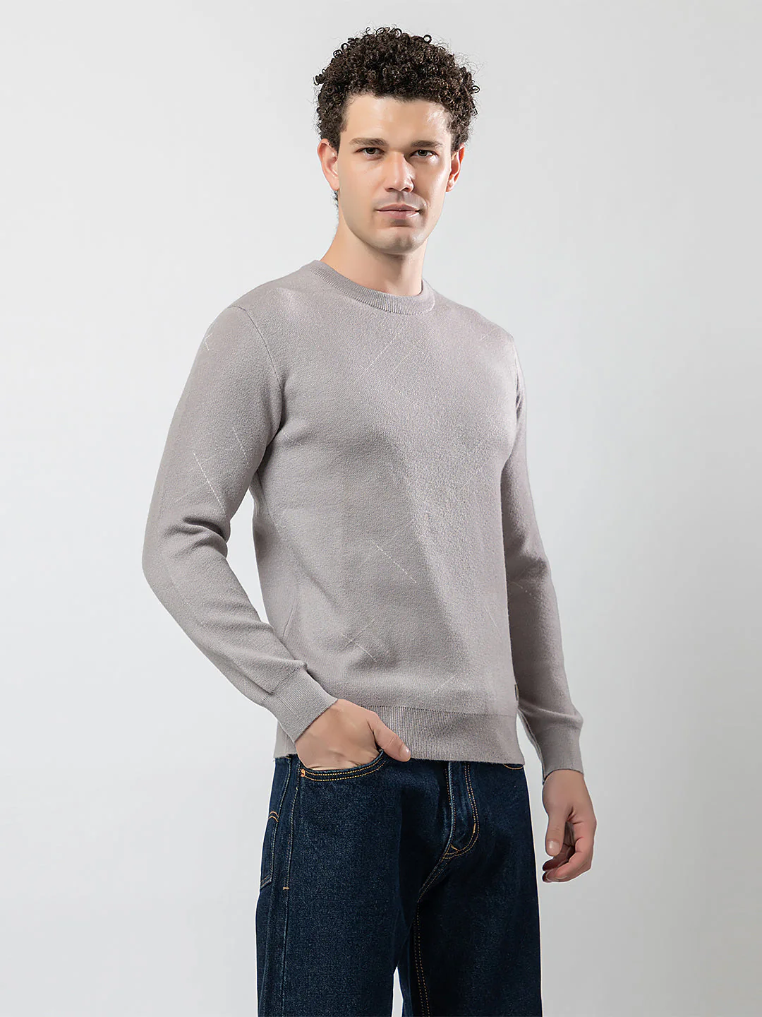 Men’s Trendy Winter Sweater - Image 2