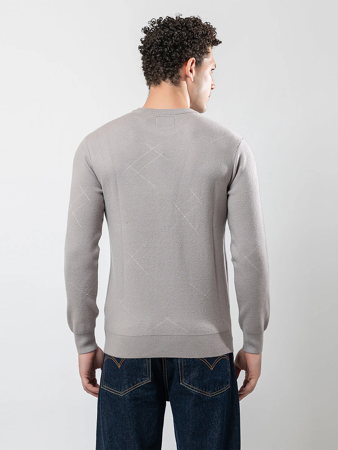 Men’s Trendy Winter Sweater - Image 4