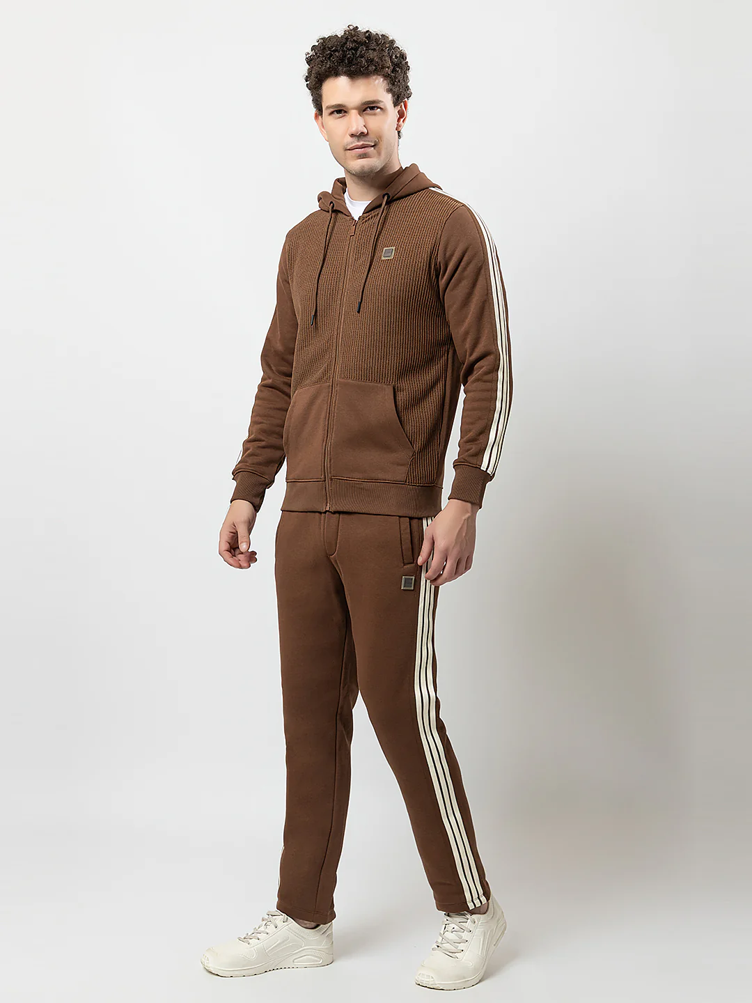 Men's Zipper Jogging Suit - Image 3