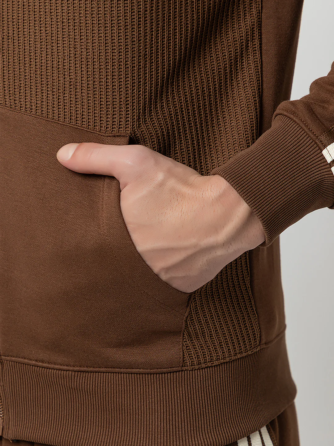 Men's Zipper Jogging Suit - Image 7