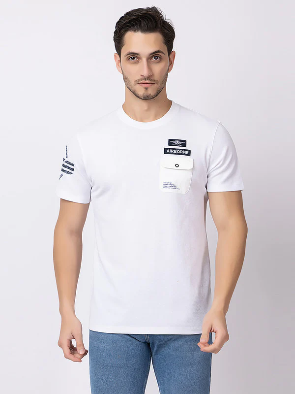Men's Military Style Roundneck - Image 9