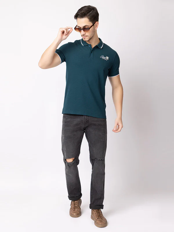 Men's Elegant Polo T-shirt - Image 6