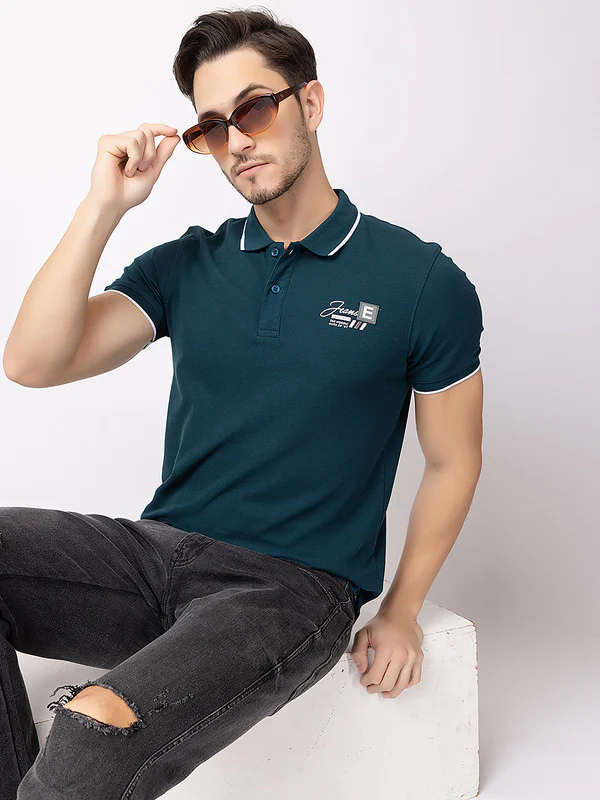 Men's Elegant Polo T-shirt - Image 7