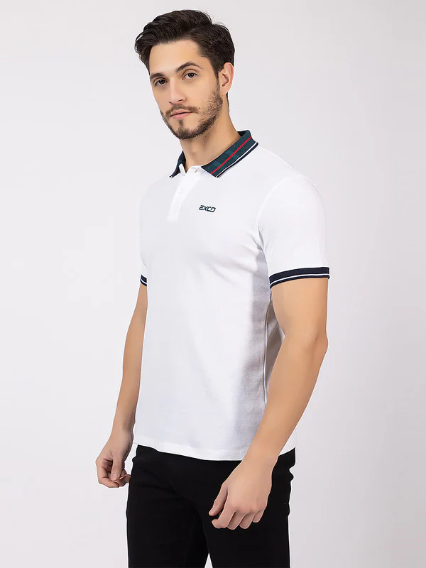 Men's Checked-print Collar Polo - Image 13