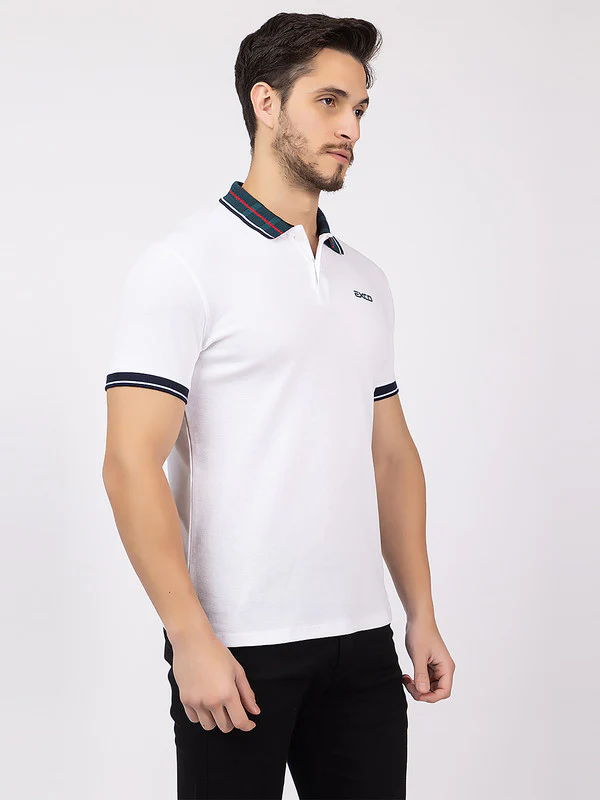 Men's Checked-print Collar Polo - Image 14