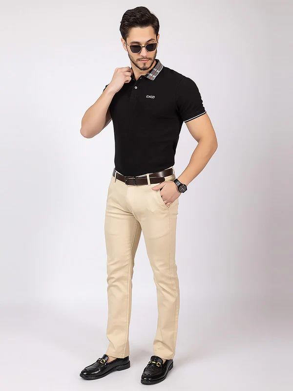 Men's Checked-print Collar Polo - Image 8