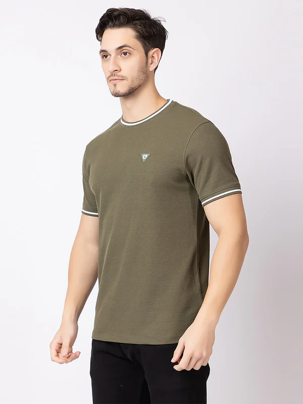 Men's 'Elegant Roundneck T-Shirt - Image 10