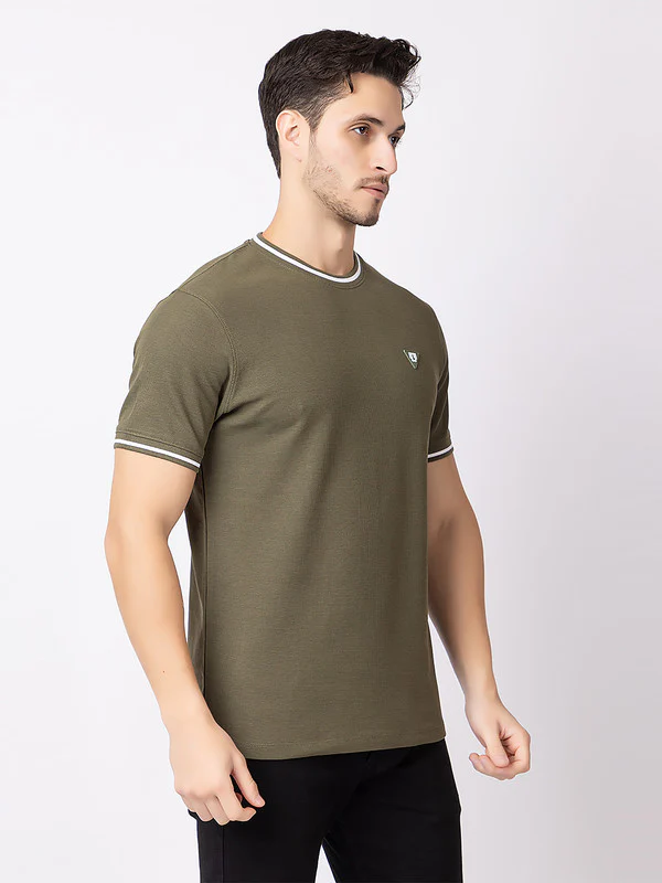 Men's 'Elegant Roundneck T-Shirt - Image 11