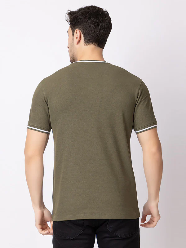 Men's 'Elegant Roundneck T-Shirt - Image 16