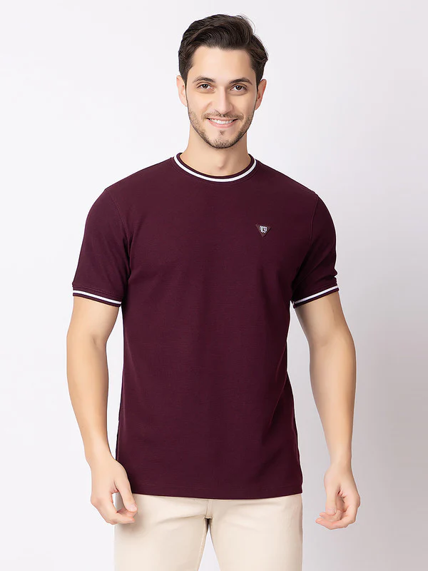 Men's 'Elegant Roundneck T-Shirt - Image 17