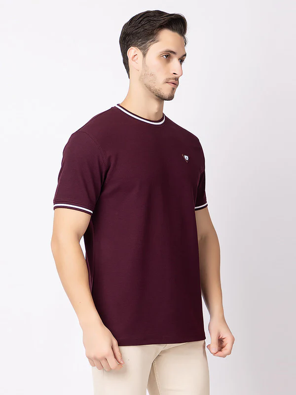Men's 'Elegant Roundneck T-Shirt - Image 19