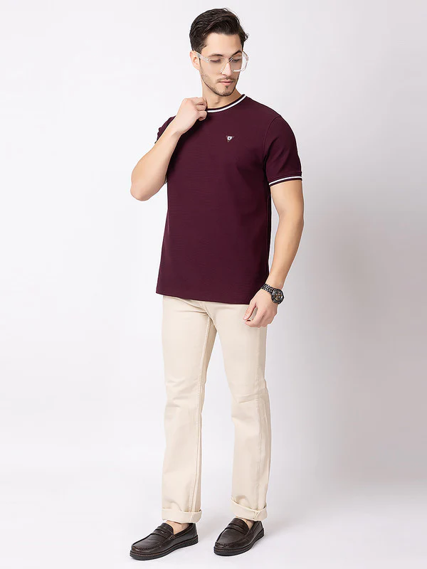 Men's 'Elegant Roundneck T-Shirt - Image 22