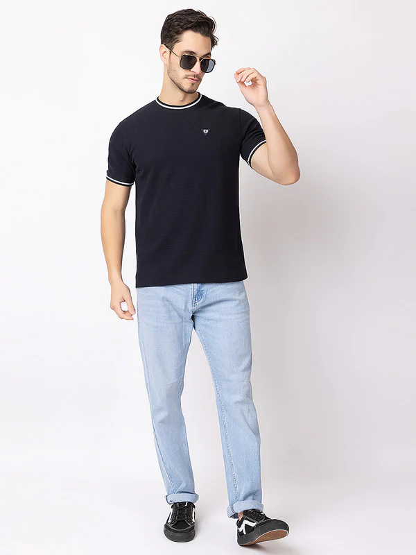 Men's 'Elegant Roundneck T-Shirt - Image 6