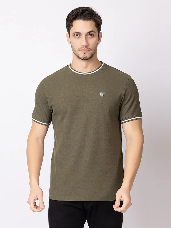 Men's 'Elegant Roundneck T-Shirt - Image 9