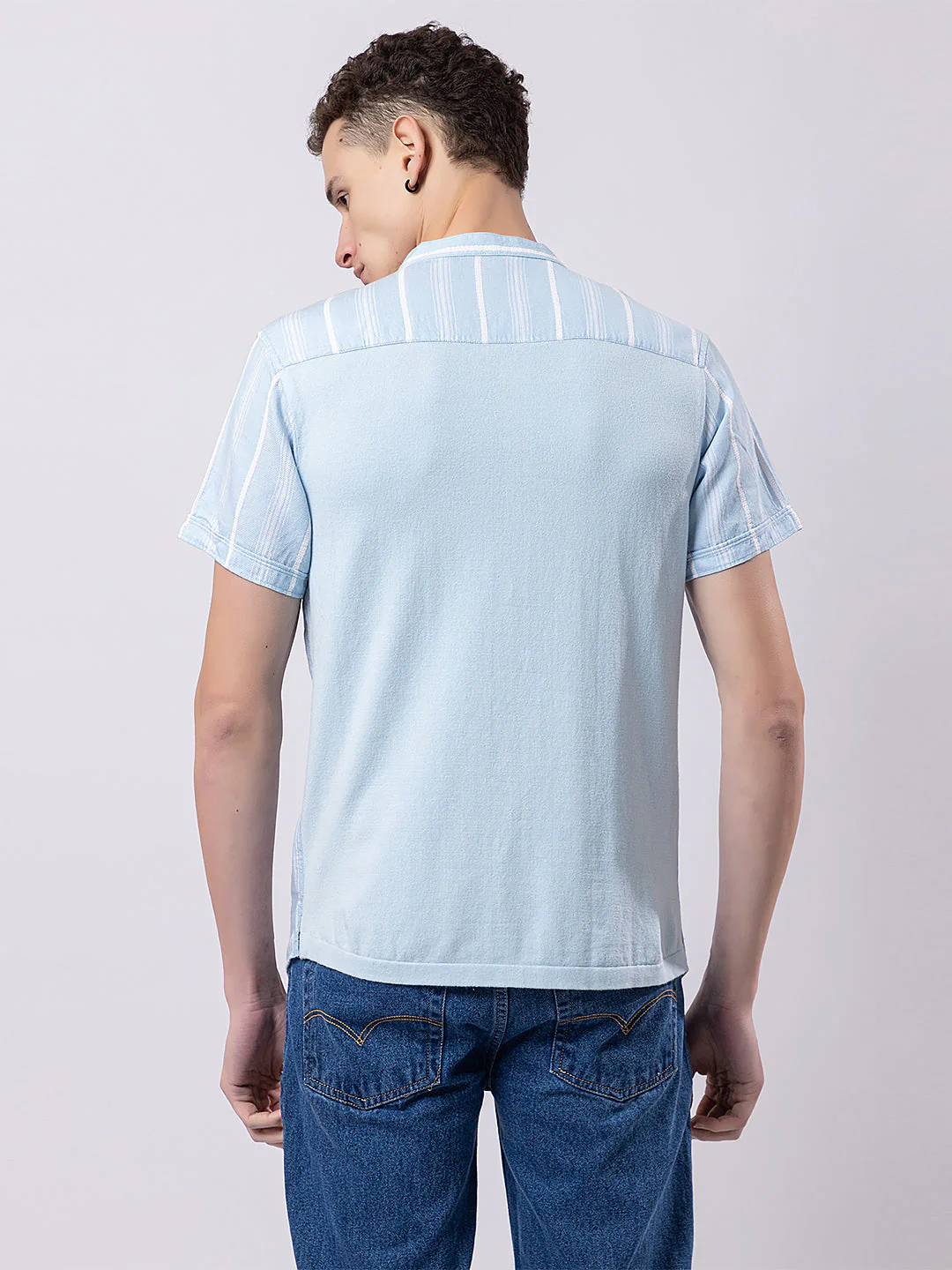 Line Striped Knitted Kurta - Image 9
