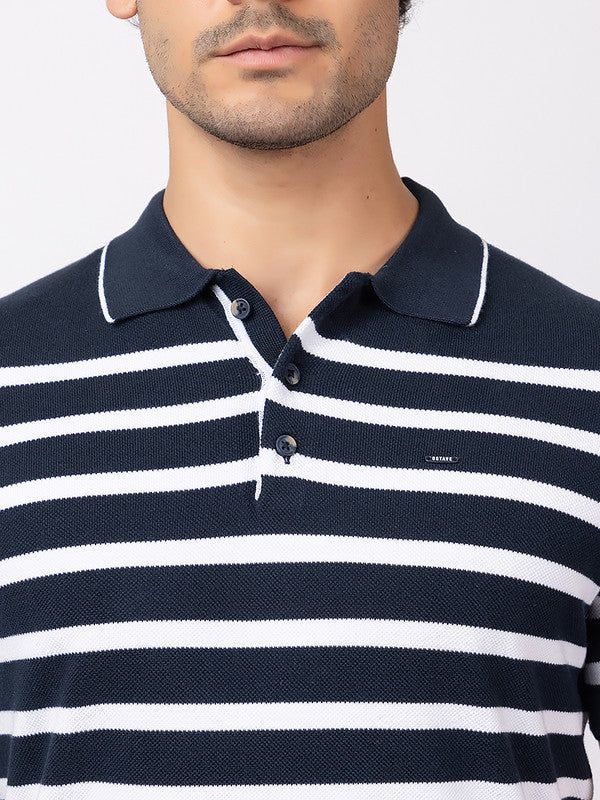 Horizontal Striped Classic Polo - Image 5