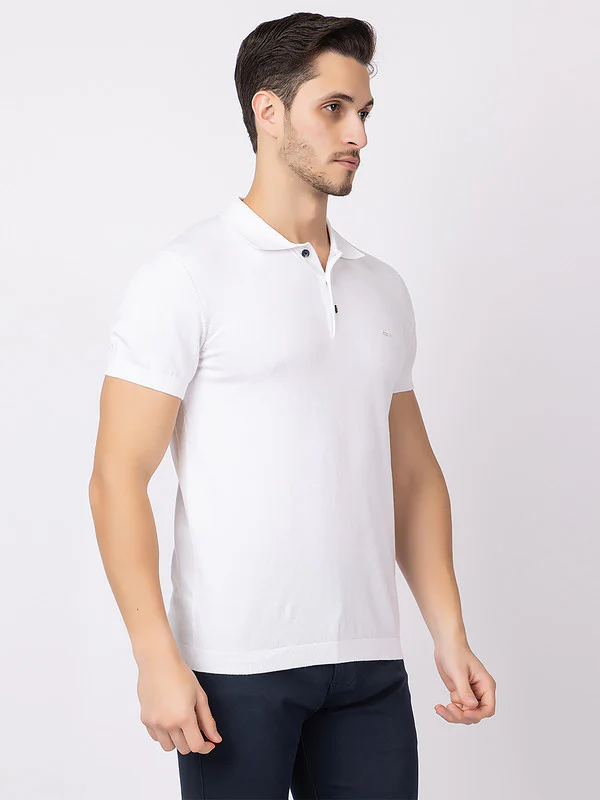 Men's Elegant Polo T-shirt - Image 3