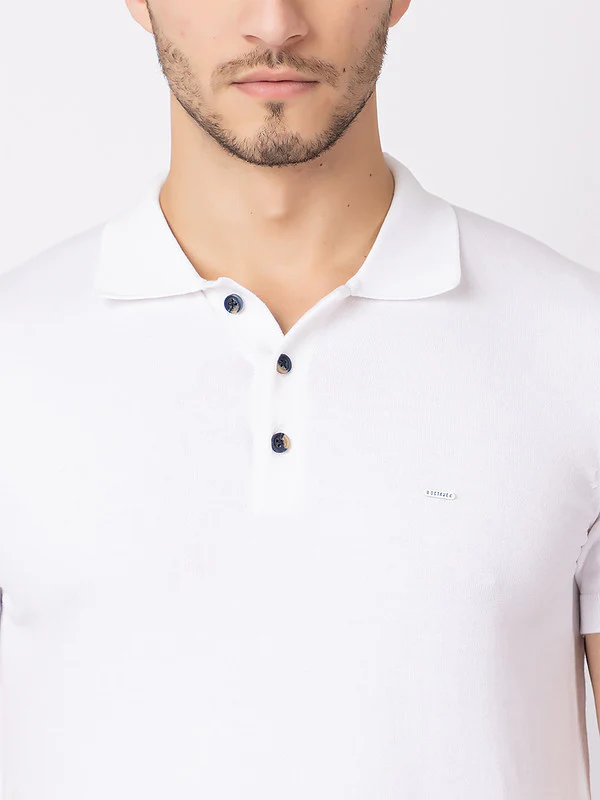 Men's Elegant Polo T-shirt - Image 4