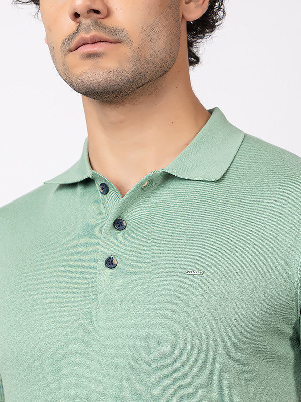 Plain Knit Classic Polo - Image 12