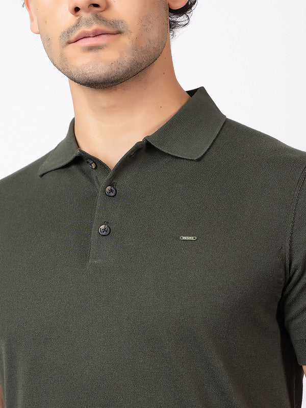 Plain Knit Classic Polo - Image 19