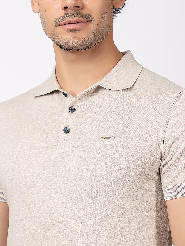 Plain Knit Classic Polo - Image 5