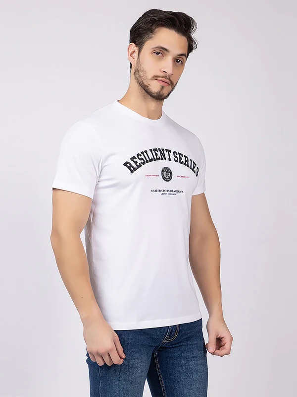 Men's Graphic Roundneck T-Shirt - Image 4