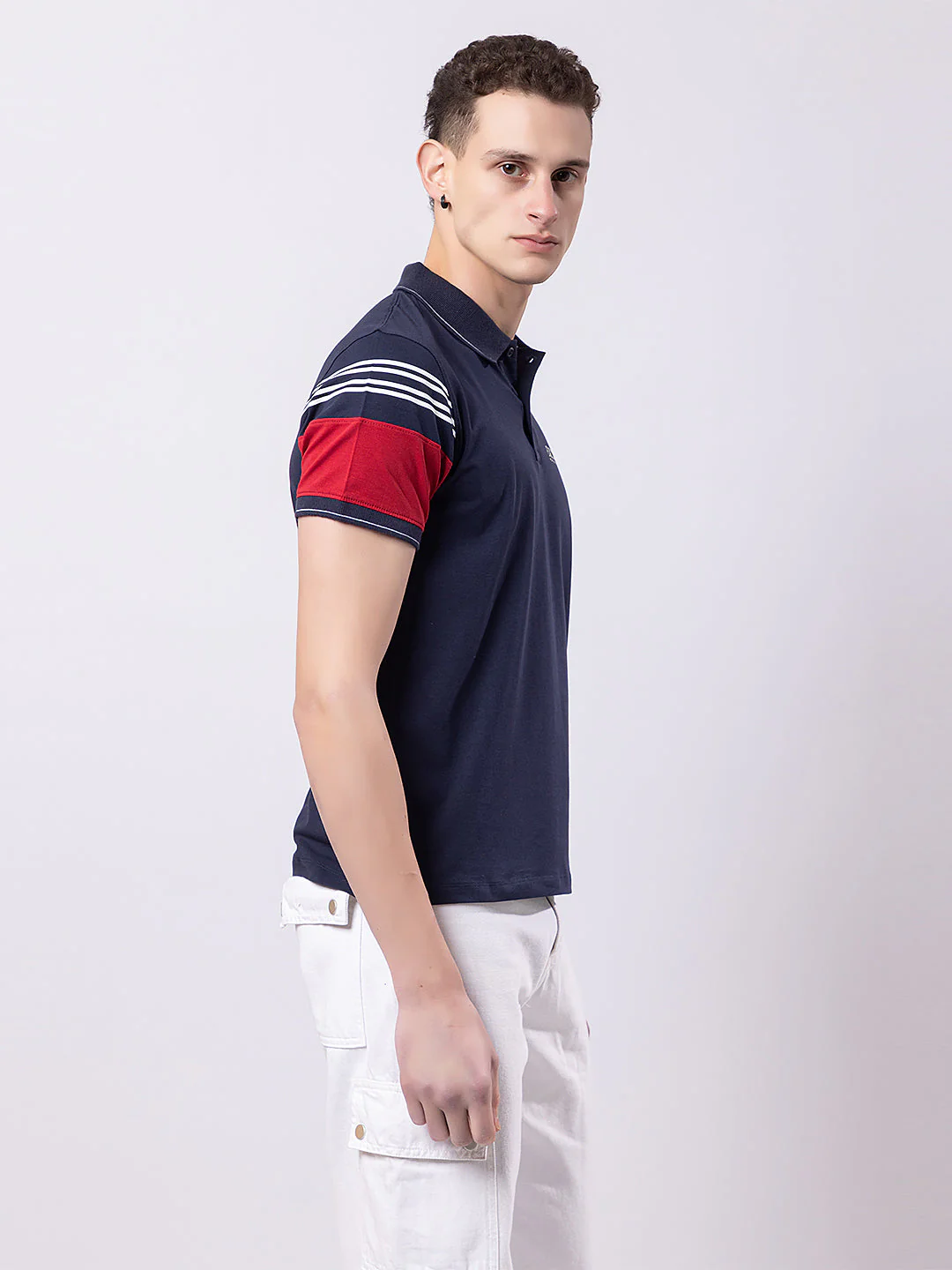 Men's Duocolor Polo T-shirt - Image 6
