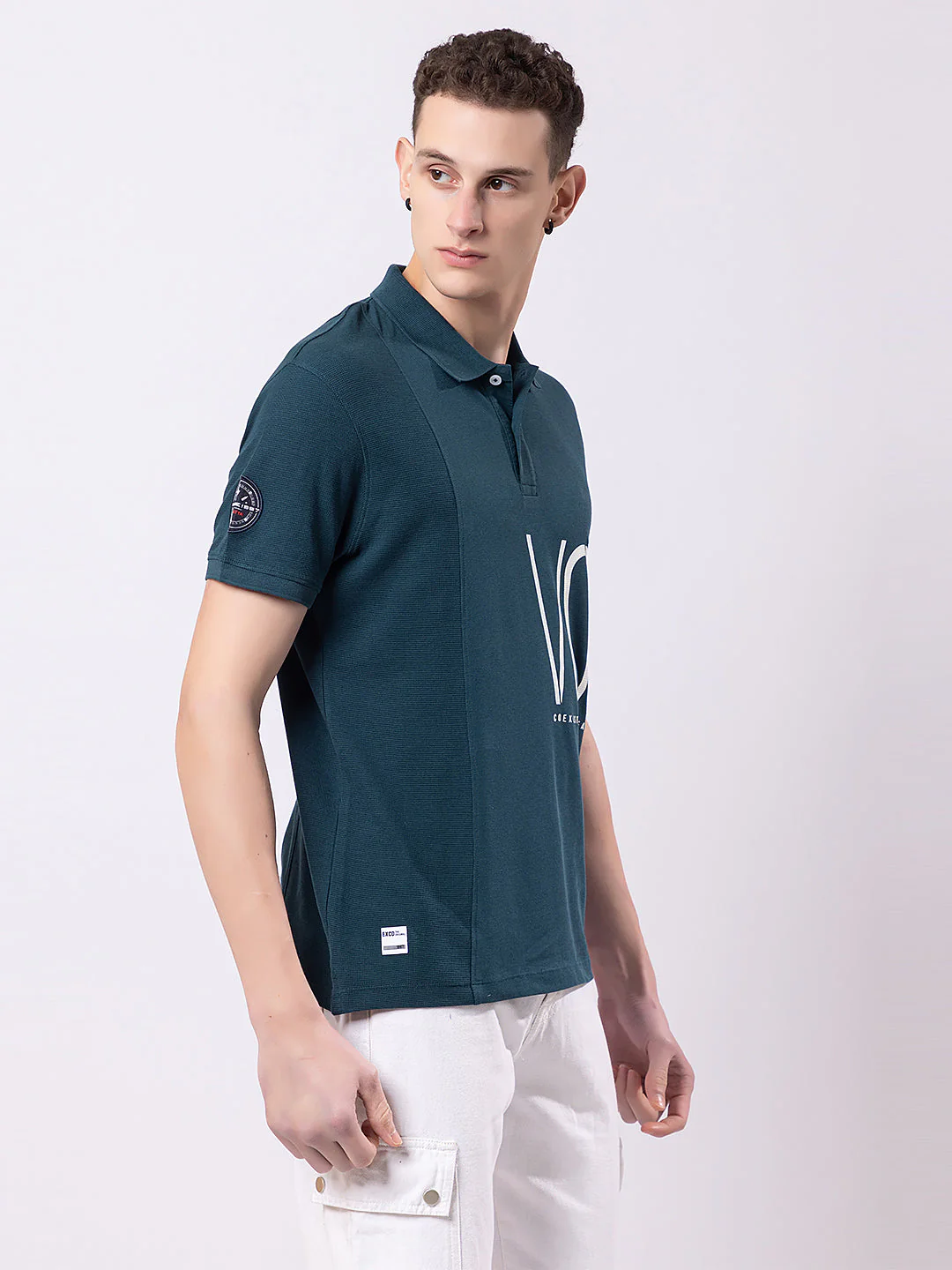 Men's Graphic Polo T-shirt - Image 11
