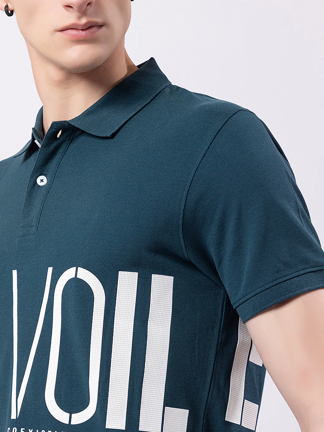 Men's Graphic Polo T-shirt - Image 12