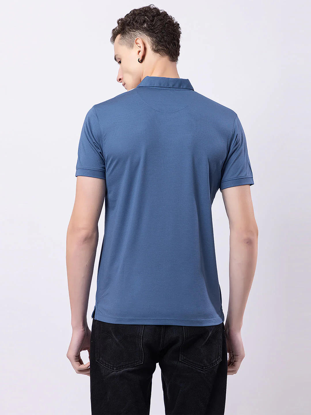 Men's Vertical Side-print Polo - Image 9