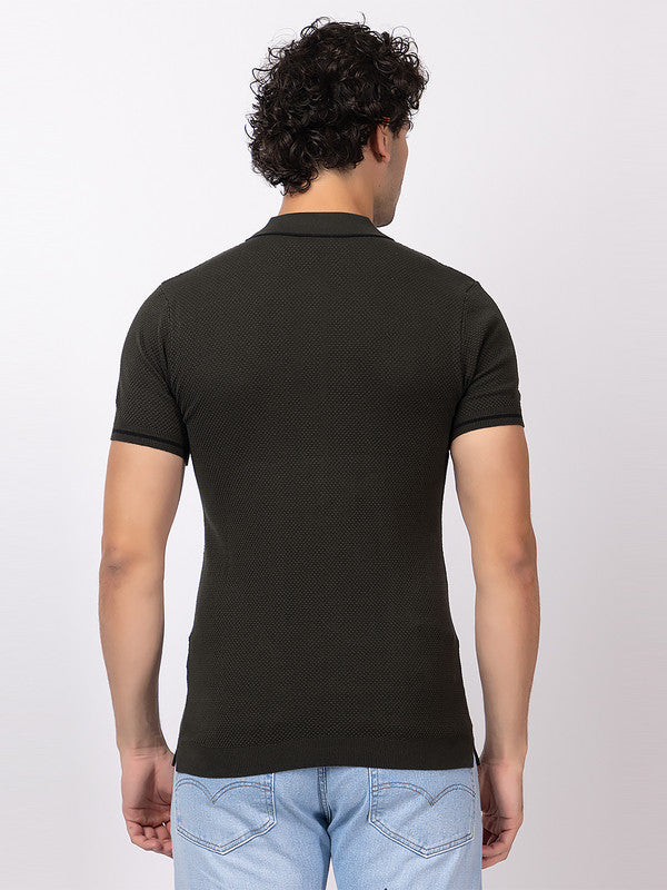 Popcorn Knit Classic Polo - Image 10